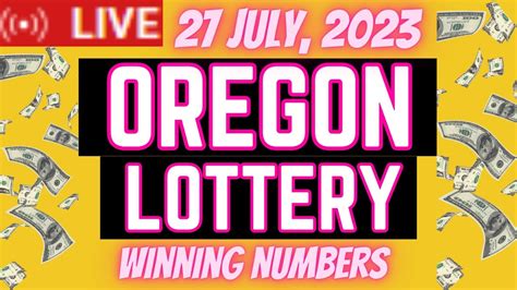 oregon live draw results